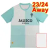 23 24 Sporting de Gijon Mens Soccer Jerseys Izquierdoz Queipo Campu J. Varane Diego S. J. Otero Djuka Home Away 3rd Football Shirts