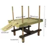 Gad dostarcza żółw platforma wspinaczkowa Tortoise Sunbathe Pier Ramp Floating Island for Tank Aquarium Ornaments 2309923