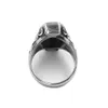 Stereoscopic Coffin Egyptian Mummy Ring Stainless Steel Jewelry Vintage Mummy Biker Mens Ring Whole 878B204U