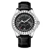 Zegarek zegarek poedagar męski zegarek moda luksusowy skórzany kwarc zegarki gwiaździste niebo w stylu Diamond Waterproofn Luminous Sportwatch dla