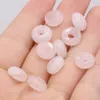 8x14mm Natural Stone Big Hole Beads Fine Abacus Shape Loose Stone Beads for Making Jewerly Necklace Bracelet Earrings 5x10mm