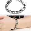 Link Armbänder Charme Herren Edelstahl Kette Auf Hand Mode Schwarz Armband Schmuck Geschenke Für Männliche Accessoires