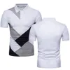 Polo-shirts Men décontracté tshirts style manche courte tas nissan gtr voitures revers topshirts golftennis homme contraste couleur polo