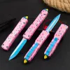 OEM UT85 Dessert Warrior Automatico Coltello rosa lama 440c Manici in lega di alluminio caccia al campo esternoPocket EDC Coltelli automatici Power Brachial UT88 Hawk Tools Migliore qualità