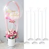 Autres fournitures de fête d'événement 6pcs Ballon Stand Base DIY Ballon Support Colonne Support Table De Mariage Décoration Adulte Enfants Fête D'anniversaire Baby Shower Favors 230925