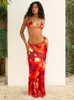 Damenbadebekleidung Sexy Zebrastreifen 3-teiliges Bikini-Set 2023 Sommer Strandkleidung Dreieck-Bikini-Badeanzug mit Rock-Abdeckung A155