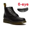 2023 Martins Boots Doc Martens Designer Loafers Men Luxury 8 Eye Work Boot Triple Black Classic Ankle Short Booties Winter Snow Autdoor Warm Shoes