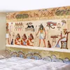 Tapeçarias Pirâmide egípcia antiga mural decoração de casa tapeçaria cena psicodélica Bohemian tapeçaria decorativa folha de cama pendurado na parede 230923