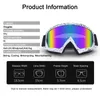 Açık Gözlük Kayak Snowboard Gözlük Gkges Anti Sis Kayak Kış Spor Bisiklet Motosiklet Rüzgar Geçirmez UV Koruma Güneş Gözlüğü 230925
