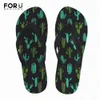 forudesigns Mulheres Chinelos Personalidade Cactus Chinelos Imprime Feminino Deslizamento No Banheiro Flipflops Senhora Sandálias De Borracha Macia Zapatillas Muj5sYr #