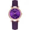 MCYKCY BRAND LEISURE Style moda Women Watch Good Selling Purple Dial Atrakcyjne kobiety zegarki kwarcowe