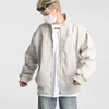 Giacche da uomo Cappotto da giacca da baseball vintage a maniche lunghe dal design europeo Cappotti da uomo oversize casual