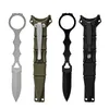 Outdoor multifunctional small straight knife 176 Wilderness Survival self-defense knife Camping knife EDC portable knife self-defense