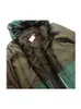 Jaqueta de algodão com capuz, emenda de vários materiais, nylon, patchwork, unissex, jaqueta kapital para homens, roupas, casacos, roupas