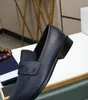 Lüks marka prad erkek oxfords elbise gerçek deri takım parti slip-on ayakkabı boyutu 38-45