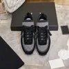 Kvinnliga lyxskor mocka reflekterande sneakers designer tränare äkta läder tyg mocka löpare vinter höst sneaker kalvskinn mesh låg topp 35-42