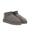 Designer Nuove donne Stivali da neve antiscivolo Tazz Slipper Tasman Stivali da uomo Scarpe antiscivolo Stivali classici Stivali in pelle scamosciata di lana Suola spessa invernale Stivali caldi in pelle