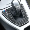 Kolfiber för BMW 3 -serie E90 E92 E93 Interiörväxel Air Conditioning CD Panel Dörr Armstäckning Trim Sticker Car Accesso328H
