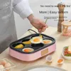 Fabricantes de pão 220V elétrico assado ovo hambúrguer máquina feijão vermelho bolo torta teppanyaki grill panqueca crepe fabricante bife omelete frigideira