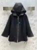 Women's Trench Coats Designer 22 Bloggers samma dubbelsidiga ullhuv med dragkedja Cape Jacket 5izs