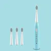 X100PCS potente cepillo de dientes eléctrico sónico ultrasónico carga USB cepillos de dientes recargables cepillo de dientes blanqueador electrónico lavable