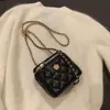 Secret Garden Camellia Flower Lingge Chain Small Womens 2024 New Trend Handbag vendita 60% di sconto nel negozio online