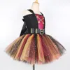 Girl's Dresses Sparkly Pirate Tutu Dress for Girls Christmas Halloween Costume for Kids Carnival Party Outfit Children Birthday Dresses Clothes 230925