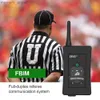 Walkie Talkie Nieuwste EJEAS FBIM Scheidsrechter Intercom 1200M 4 Rijders Motorhelm BT Interphone Headset Draadloos handsfree met FM-radio HKD230925