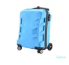Suitcase Scooter High Quality Rolling Luggage Trolley Bag On Wheels