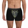 Underbyxor Baldur's Gate 3 Grange Logo Men Long Underwear Retro Boxer Shorts trosor Sexig andas för manlig plus storlek
