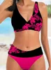 Damenbadebekleidung Damenbadebekleidung 2023 Zweiteiliges Bikini-Set Badeanzug Druck Weiblicher Sommer-Badeanzug Frauen Sexy XS-8XL