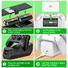 Andra tillbehör som laddar Dock Station för Xbox One/Xbox One X/Xbox One S Controller Charger för Xbox Series X/Xbox Seires S med 2 st -batterier 230925