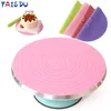 Other Event Party Supplies FAIS DU Cake Turntable Pat Silicone Baking Mat For with Size Nonstick High Temperature Resistant Bake Tool Kitchen Gadget 230923