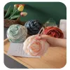 Rose Soft Mesh Bath Sponge Balls PE Cleaning Brush Shower Puff Body Cleaner Exfoliating Scrubbers Bath Ball Bathroom Supplies