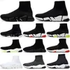 28Trainers Speeds 2.0 V2 Shoes Platform Sneaker Men Women Tripler S Paris Socks Boots All Black White Blue Light Sliver Brown Ruby Graffiti Vintage Luxury Designer