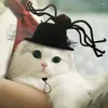 Hundkläder 6pchalloween Cat Cap roliga husdjur Produktpografi cosplay hatt semester kostym katter hundar chihuahua tillbehör födelsedag