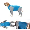 Hundebekleidung, vier Fuß, leichter Overall, operativer Schutz, langärmeliger Body, bequem für kleine, mittelgroße und große Hunde, XS-3XL