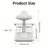 300ml 7 colors Portable Rain Cloud Night Light with Aromatherapy Essential Oil Diffuser and USB Air Humidifier