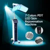 Nowy PDT LED Bio Red Light Therapy 7 Kolory Maszyna Piękno Salon Medical Light Latar