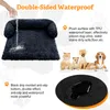 Hundhus kennels tillbehör stora hundar bäddsdjur för lugnande varm boet tvättbart mjukt möbler skydd matt katt filt 230923