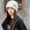 Beanie/Totenkopf-Kappen, neue Herbst-Damen-Beanie-Mützen, lässige gerippte Baumwoll-Slouchy-Mützen für Damen, koreanischer Stil, modische Herz-Skullies 230925