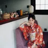 Ethnic Clothing Japanese Traditional Kimonos Cosplay Asian Oriental Dress Yukata Women Elegant Chinese Dresses Woman 11194