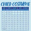 Criações assustador sombra demônio deluxe crianças traje conjunto para halloween vestir festa grande 10-12 trajes de halloween