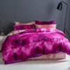 Sängkläder sätter 3st Star Sky Duvet Cover med kuddfodral tryckt lyx 3D -tröskelbäddsuppsättning med Cover Queen/King Double eller enkelsäng 230923