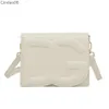 Pequeno quadrado saco feminino 2023 designer bolsa crossbody sacos carteira textura um ombro elegante versátil rosa pó laranja bolsa