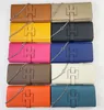 柔らかいカウスキンデザイナーの財布の女性の財布に行くクラシックウォレットチェーンストラップクラッチハンドバブカードホルダーファッション本革のシリアル番号
