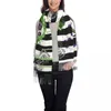 Halsdukar lady stora beetlejuice halloween film kvinnor vinter fall tjock varm tofs sjal wrap stripe tim film halsduk