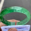 Bangle Send Certificate Natural Jadeite Myanmar Jade Armband Women Fine Jewelry Burma Jades Bangles For Girlfriend Mom Gift