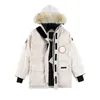 Mens Designer Down Jacket Winter Warm Coats Canadian Goose Casual Letter Brodery Outdoor Fashion för manliga par Parkas 62SE