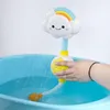 Bath Toys Bath Toys For Kids Baby Water Game Clouds Model Faucet Dusch Water Spray Toy For Children Squirting Sprinkler Badrum Baby Toy 230923